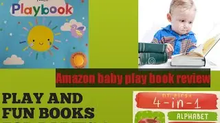 Introducing books to babies// baby play book // basic 4inone book // baby development // Amazon