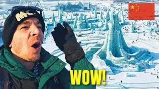 SHOCKED in China's Ice City (Harbin Ice Festival) 🇨🇳