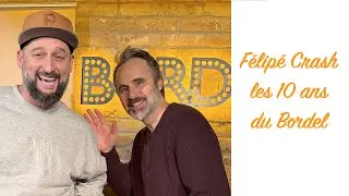 🎉 Félipé St-Laurent crashes the Bordel Comédie Club's 10th anniversary party! 📚🔥