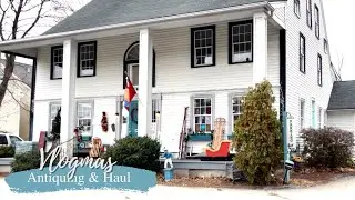Antiquing & Christmas Shopping {HAUL} | VLOGMAS