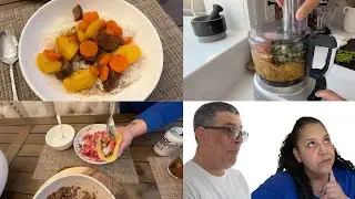 MY SOFRITO RECIPE/TACO NIGHT/PETER MAKES MY CROCK POT BEEF STEW RECIPE/ CIVIL SERVICE TEST RESULTS