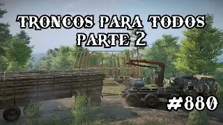 troncos para todos parte 2 | SnowRunner T1 #880