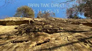 Pushing My Limits: Conquering "Train Time Direct 5.11+ PG-13" | My Hardest Trad Climb Ever!