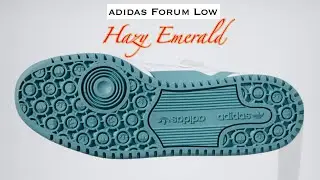 HAZY EMERALD 2021 adidas Forum Low DETAILED LOOK