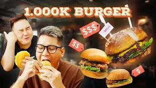 45k Burger Vs 1090k Burger | Ăn Cả Thế Giới