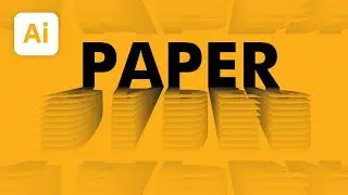 How to create Paper text effect in Illustrator
