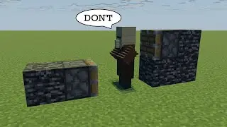 Minecraft Crushing Villager Animation