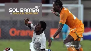 Sol Bamba Defensive Prowess against Ghana in Afcon 2010 - #riplegend
