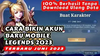 SIMPLE!! CARA MEMBUAT AKUN BARU MOBILE LEGENDS TANPA DOWNLOAD DATA ULANG TERBARU