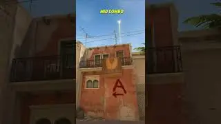Mid Smokes From Spawn On Mirage CS2 