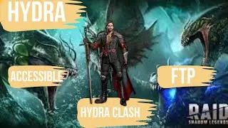Crazy damage for normal hydra with accessible team for Hydra Clash. Raid Shadow Legends