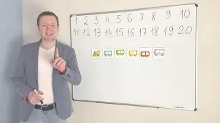 Математика 1 класс: видео урок 2 - количественный счет (школьная программа и подготовка к школе)
