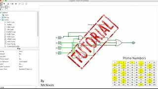 Logisim: Prime Number Detector