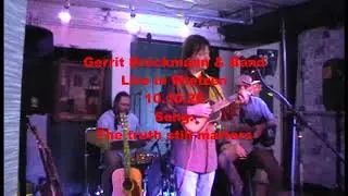 Gerrit Brockmann & Band, live in Wietzen, 10.10.20. Song: The truth still matters