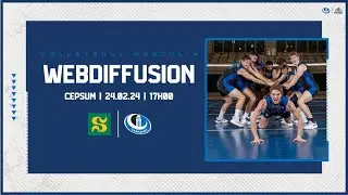 Volleyball Masculin: Carabins contre Vert & Or!