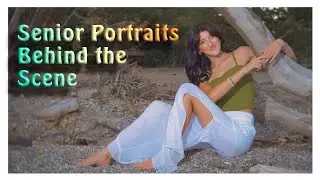 Behind the Scene: Senior portrait at the beach
