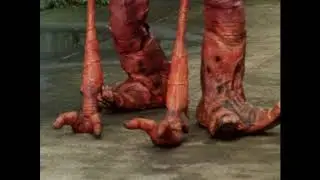 Alien feet stomp + walk