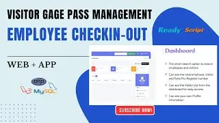 Visitor Gate Pass Management System | Employee Check-In, Attendance Application Software | Quick Pas