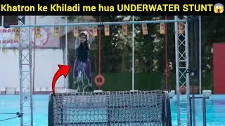 Water Rolling Stunt in Khatron ke Khiladi season 14😰 | Sumona khatron ke Khiladi 14