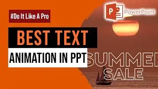 Best Text Animation In ppt | 2 MIN for MAKE Best Text Animation In ppt