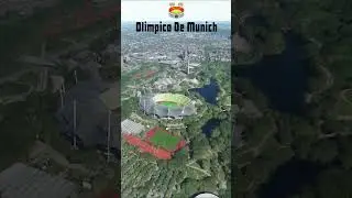 ✅ Estadio  Olímpico de Múnich Hoy  videos en movimiento 4k #shorts #short