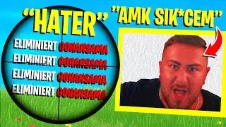 Ich STREAMSNIPE einen TÜRKEN als HATER KOMPLETT AUSRASTET und den STREAM BEENDET..