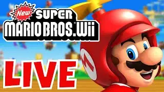 Can I 100% New Super Mario Bros. Wii In ONE Stream? | NEW PB