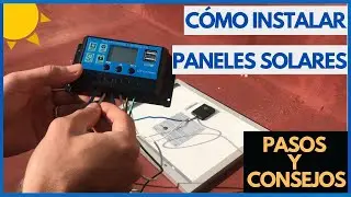 Como instalar paneles solares FÁCIL 👨‍👩‍👦🌞