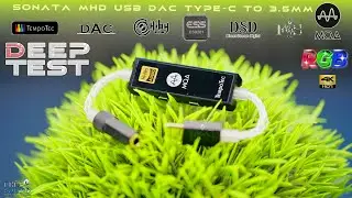 TempoTec Sonata MHD MQA 8X TYPE-C TO 3.5MM DAC SABER ESS ES9281 (FNS)