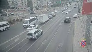 На перекрестке в Волгограде второрядника настигла карма