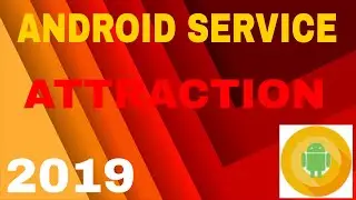 Android Service simple example for beginners 2019. Android Studio 3.3