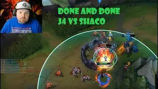 Jarvan Vs Shaco, Had to Shut down the smack talk.
