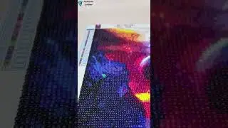 Алмазная мозаика - картина стразами Космонавт
