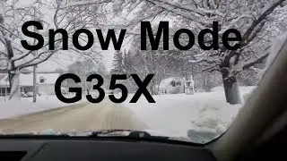 Snow Button Infiniti G35x 