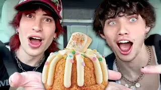 Trying NEW Pop-Tarts Bundt Cake w/ Carrington (Full Stream)