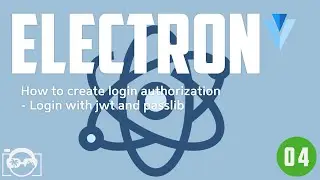 Create login authorization with Eletron and Python - Login with json web token/jwt and passlib