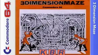 3 Dimension Maze - Commodore 64 [Longplay]