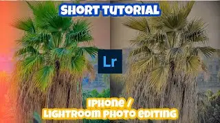 Lightroom Photo Editing || Short Tutorial || Iphone & Lightroom Editing || Moeez Editing Zone