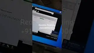 realme logo flashing