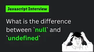 What is the difference between `null` and `undefined 