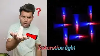 How to make dekoretion light/ इस दीवाली बनाए लाईट #pkexperiment #दिवाली #new #all #light