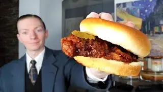 Wingstop's NEW Sweet BBQ Blaze Chicken Sandwich Review!