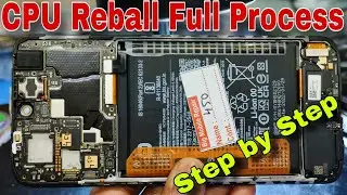 CPU Reball Full Process | POCO M4 CPU Reballing