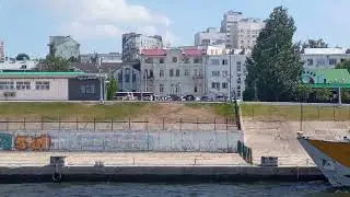 Отправление теплохода Илья Репин из Самары