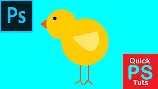 How to Draw a Baby Chick Flat Design for Easter