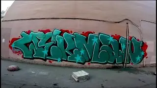 Graffiti review with Wekman //Arton Metallic. Spray paints