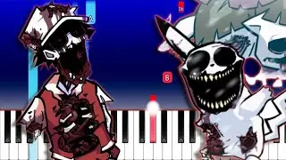 Frostbite - Friday Night Funkin' Lullaby (Piano Tutorial)
