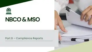 Part B – Compliance Reports