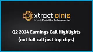 Xtract One Q2 24 Earnings Call Highlights (NOT the full call just some of the top clips)