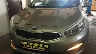 Kia Ceed JD 1.6 АТ  2015г. Прошивка на Евро-2 ЭБУ Bocsh МЕ 17.9.11